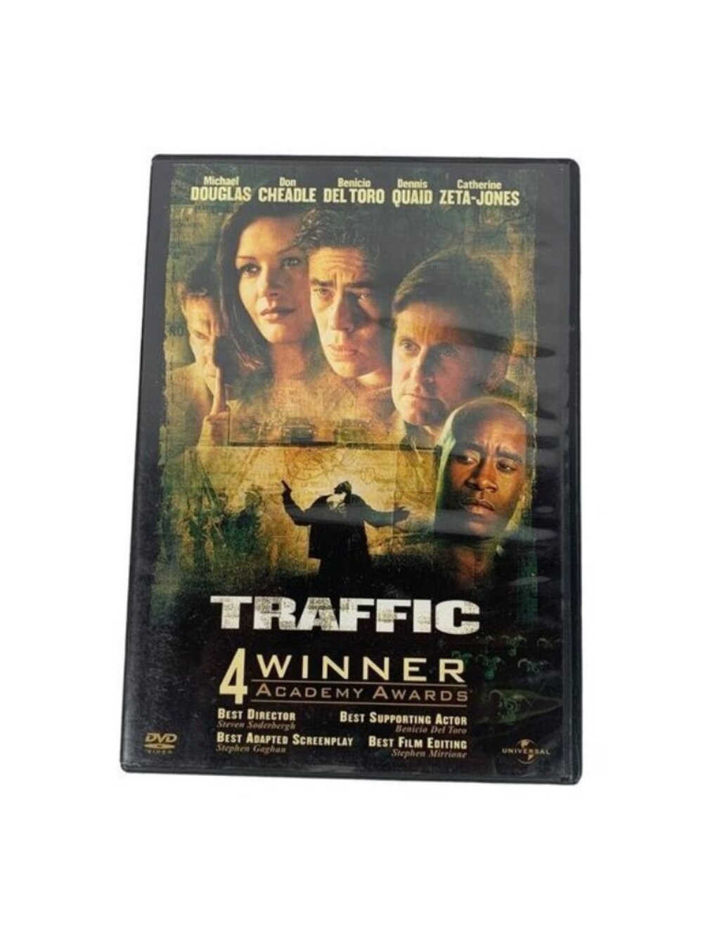 Traffic DVD 2000 Michael Douglas Don Cheadle Universal Studios Drama Widescreen